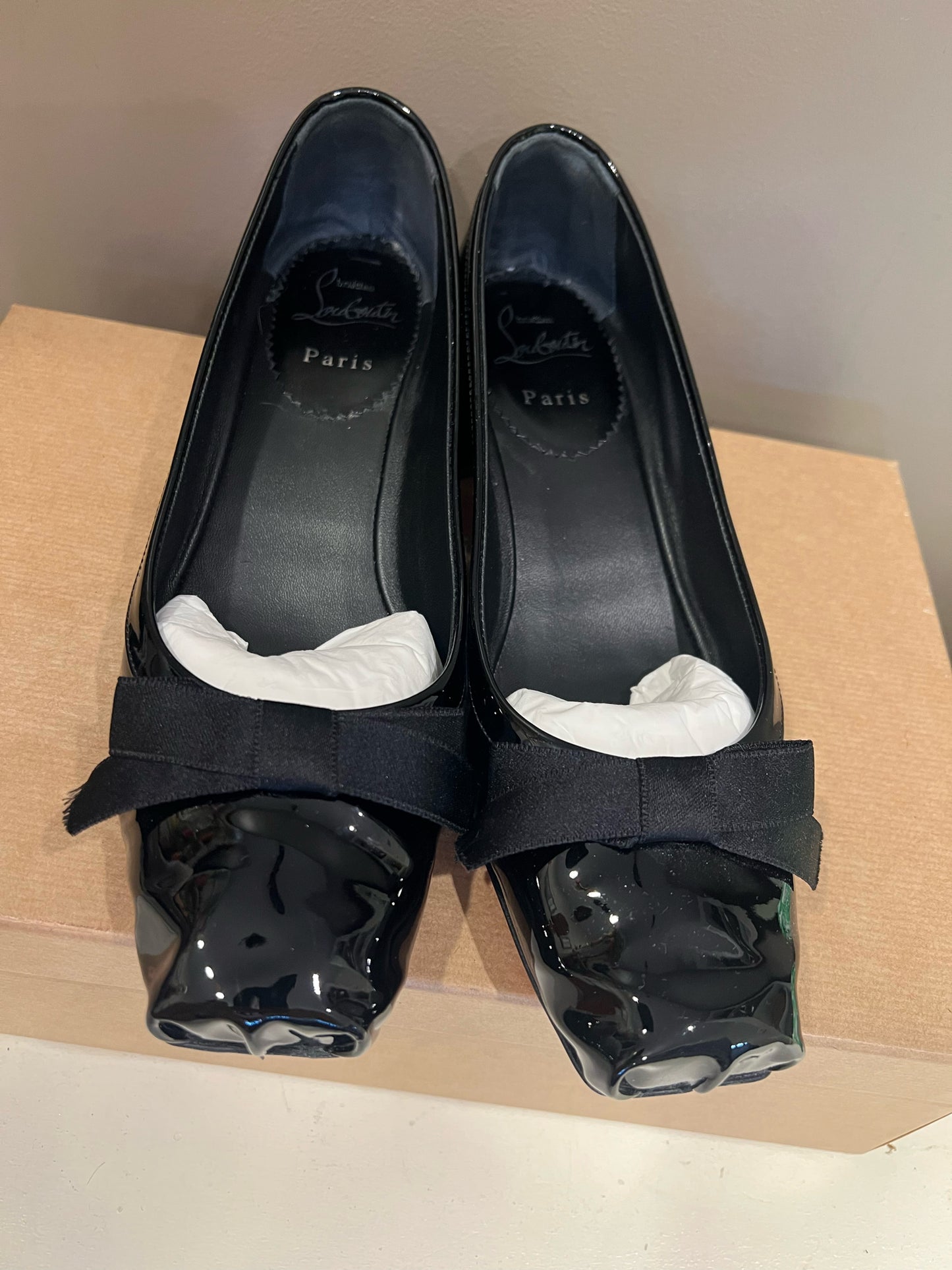 Christian Louboutin Size 38 Black Shoes