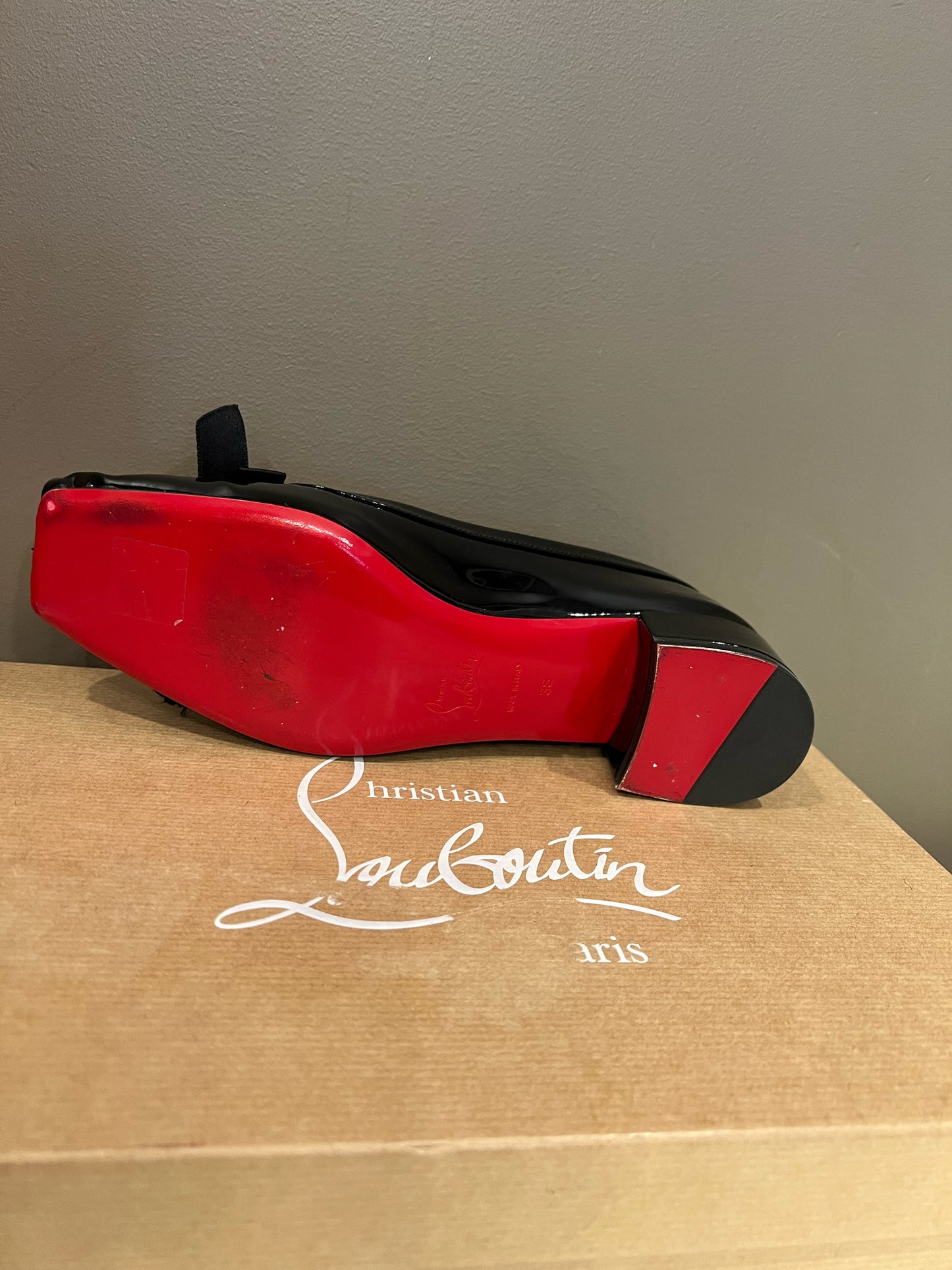 Christian Louboutin Size 38 Black Shoes