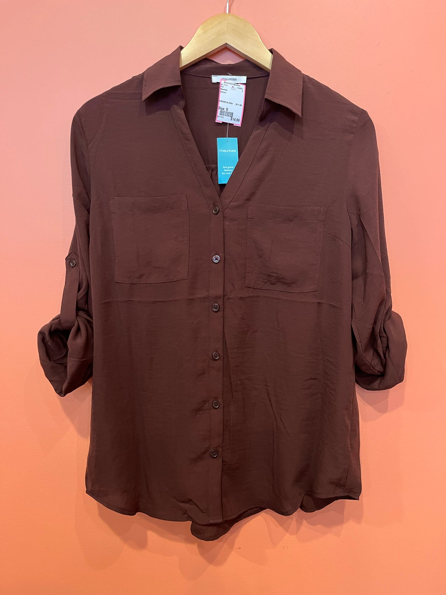 Size S Maurices Shirt