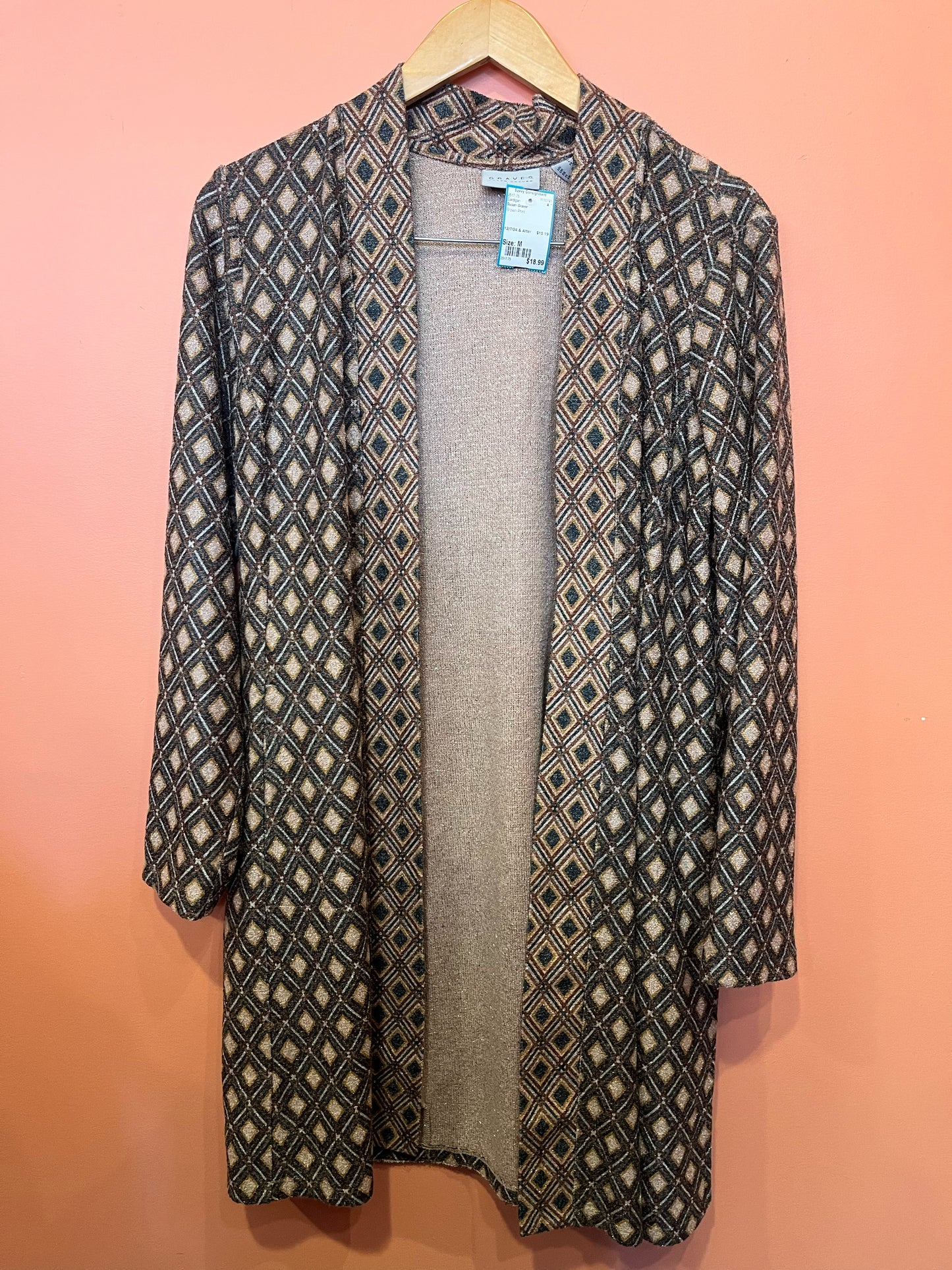 Size M Susan Graver Cardigan