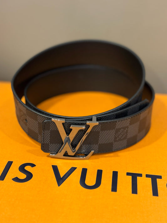 Louis Vuitton Black Print Belt