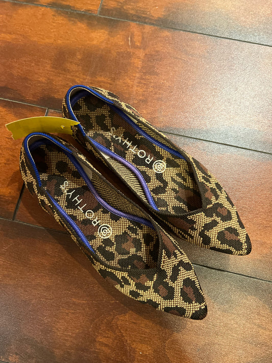 Rothy Size 7 Leopard Shoes